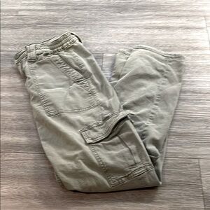 green cargo pants